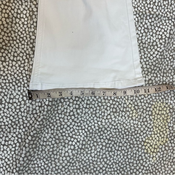 Celebrity Pink White Bell Bottom Pants Mid Rise Wide Leg Size 25 - Picture 6 of 11